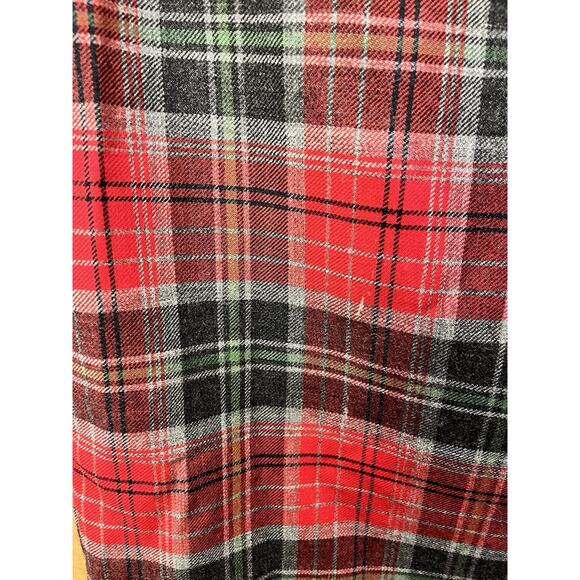 Vintage Rafaella Wool Skirt Plaid Fringe Hem Women's Size 10 *See Description* - Picture 14 of 15